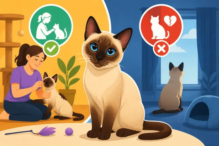 Whether a Cat Sitter Is Enough for a Siamese Cat