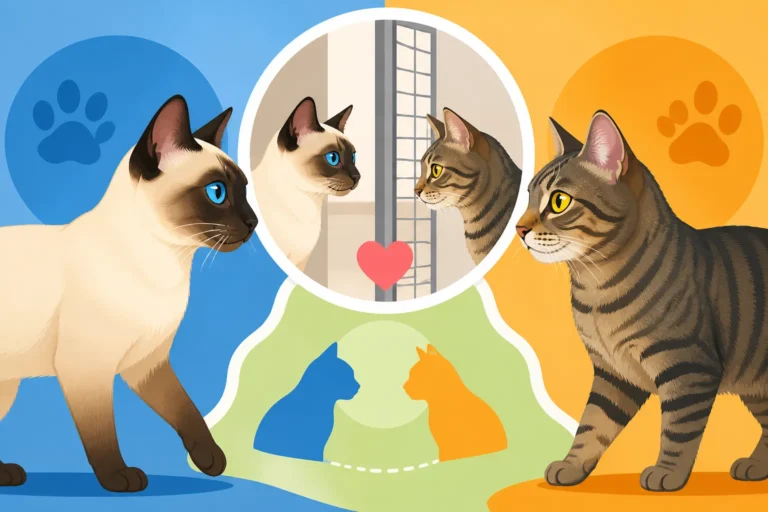 How to Introduce a Siamese Cat to a Resident Cat