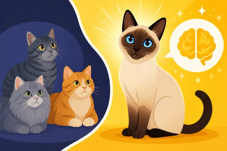 How Intelligent a Siamese Cat Is Compared to Other Cats