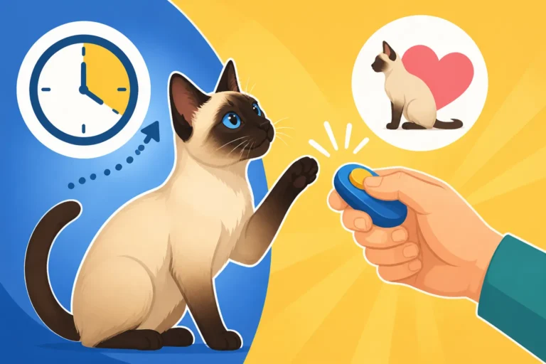 How Long It Takes to Clicker Train a Siamese Cat