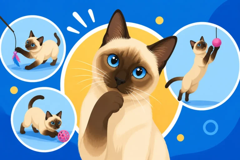How Many Play Sessions a Siamese Cat Needs a Day
