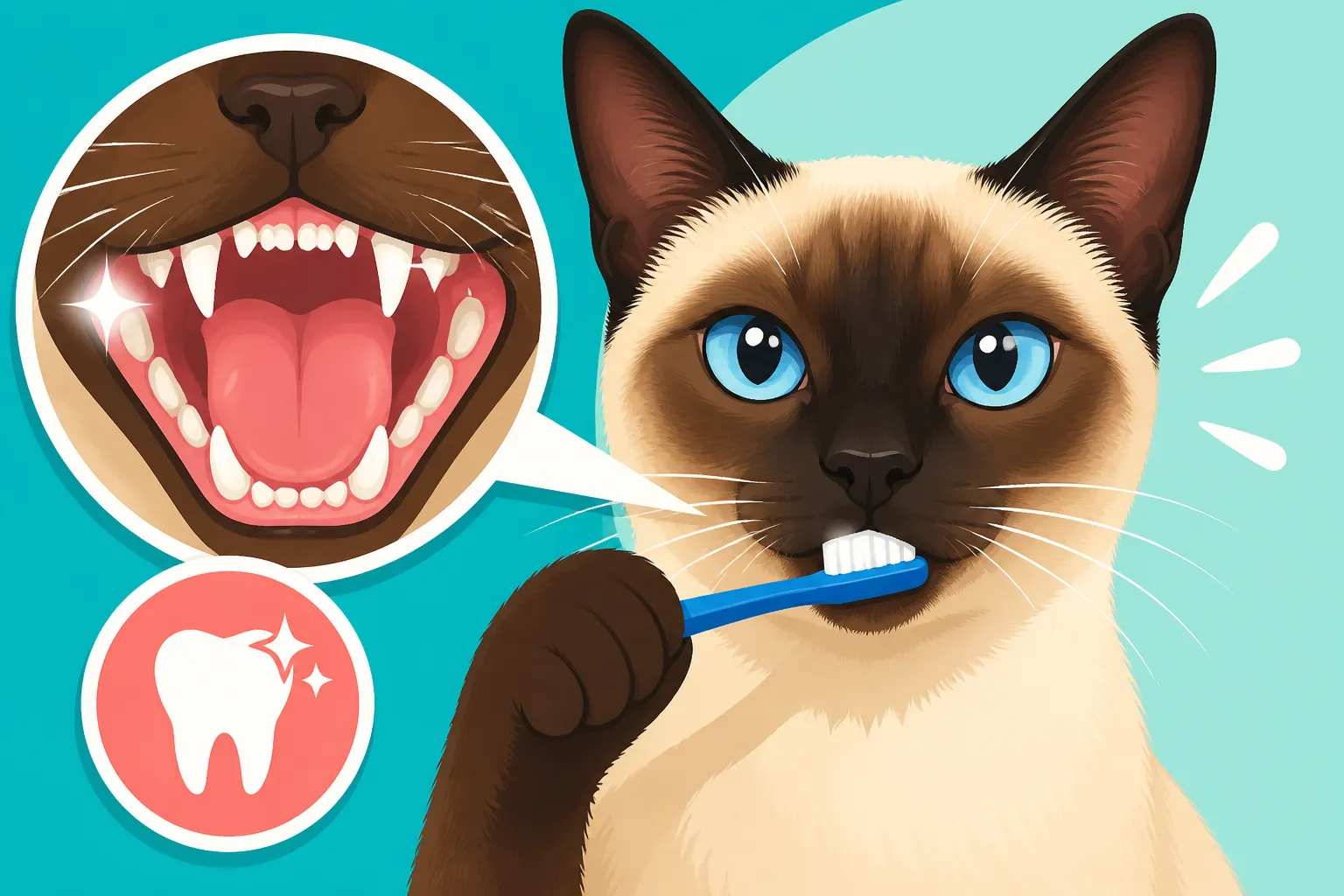 Teeth Are the Care Job a Siamese Cat Owner Cannot Skip