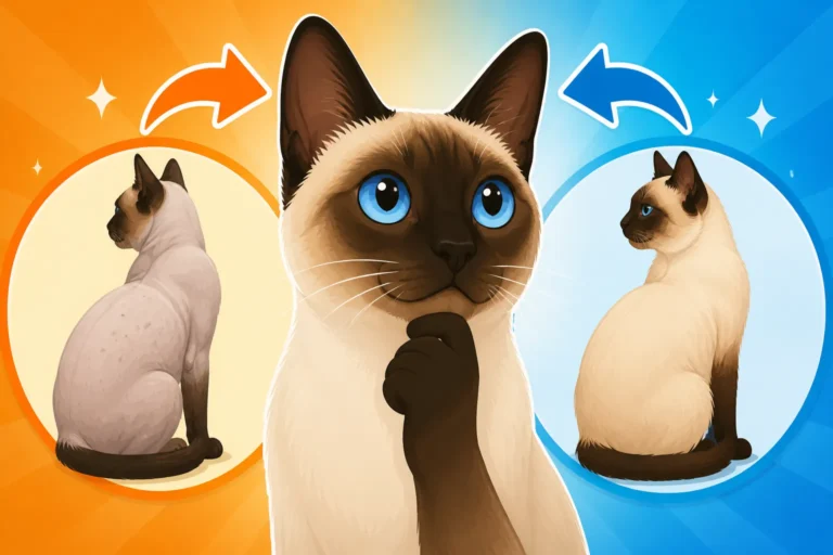 Whether a Siamese Cat's Fur Grows Back the Same Color