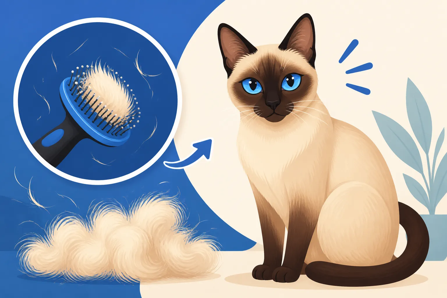 How Much a Siamese Cat Sheds