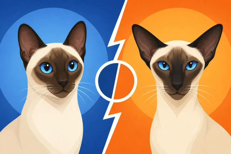 Applehead and Wedge Siamese Cats Are Two Markets