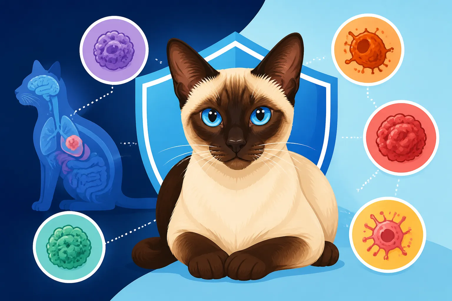 Which Other Cancers a Siamese Cat Is Prone To