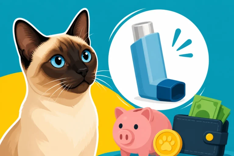 Budgeting for a Siamese Cat's Asthma Inhaler