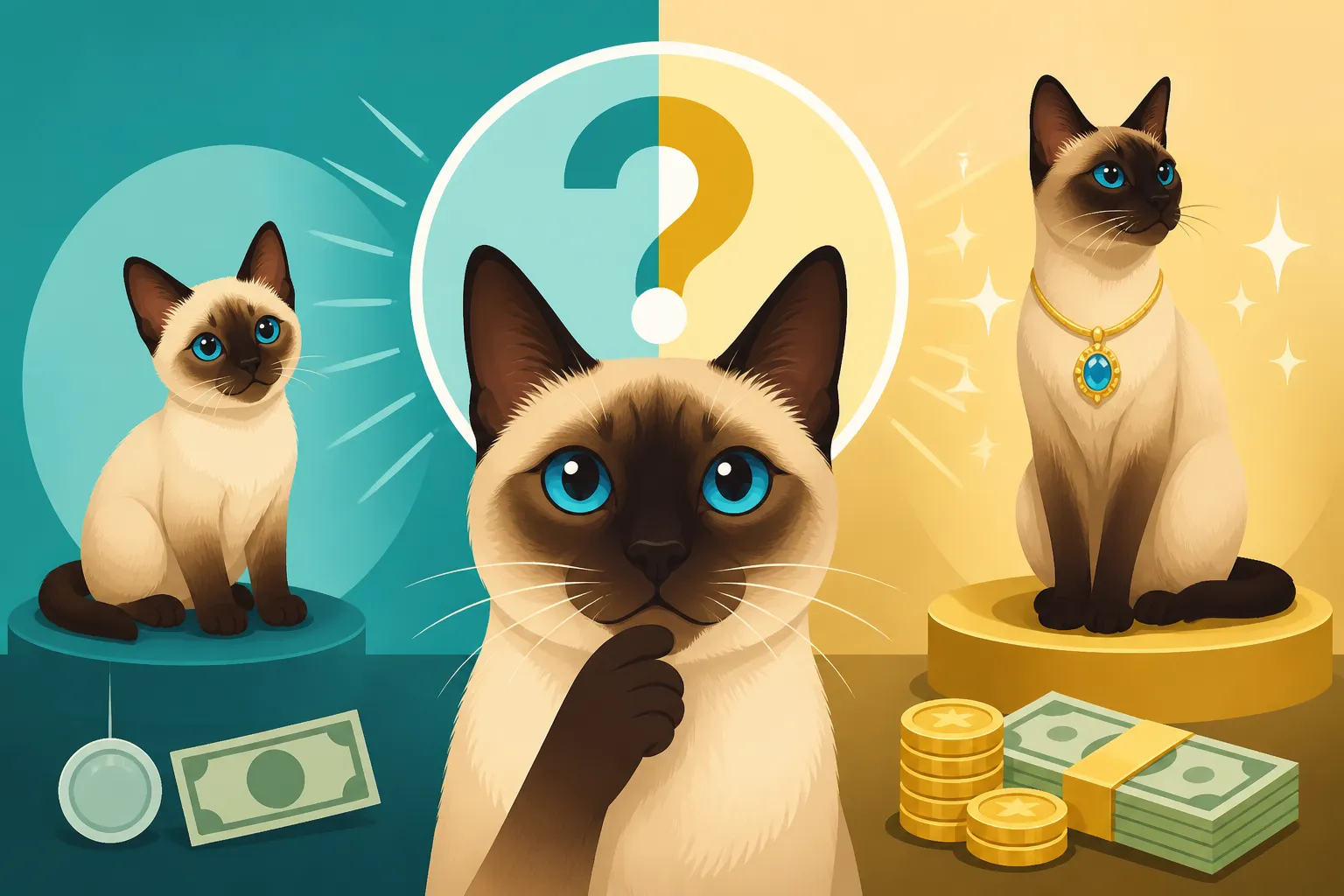 Why Siamese Cat Prices Range So Widely