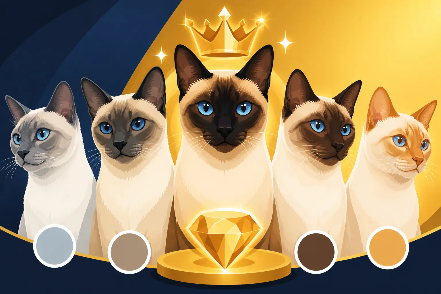 Which Siamese Cat Point Colors Cost the Most