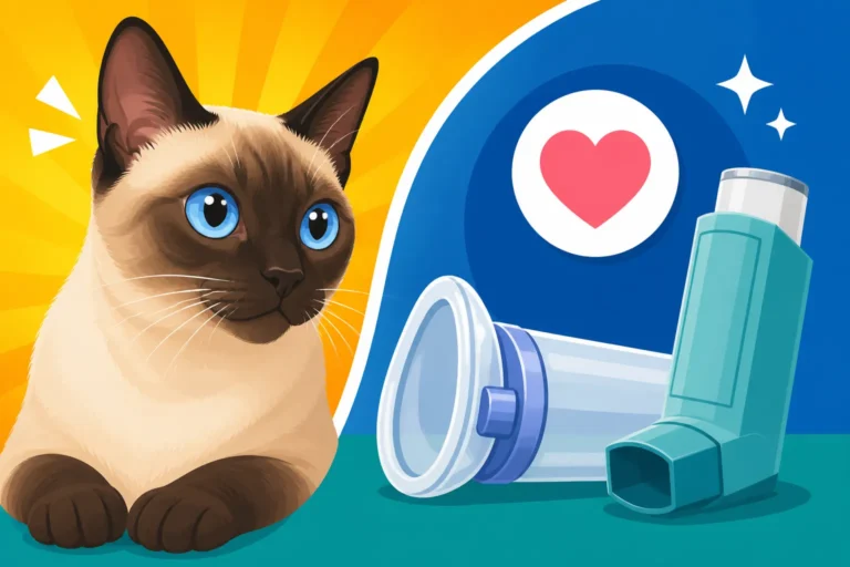 What a Siamese Cat's Inhaler and Spacer Cost