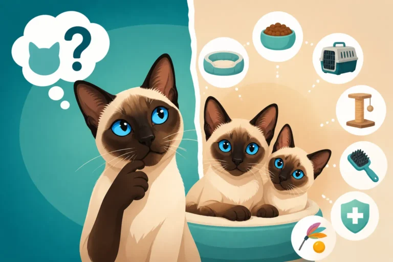 What a Second Cat Costs a Siamese Cat Owner