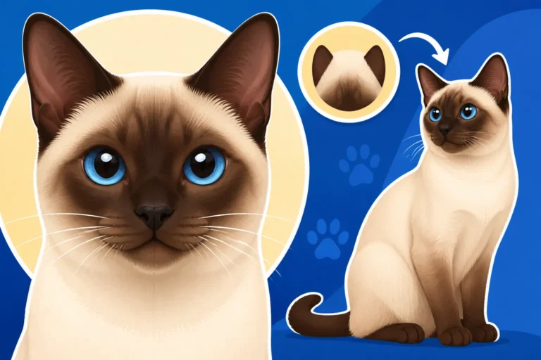 What an Applehead Siamese Cat Looks Like