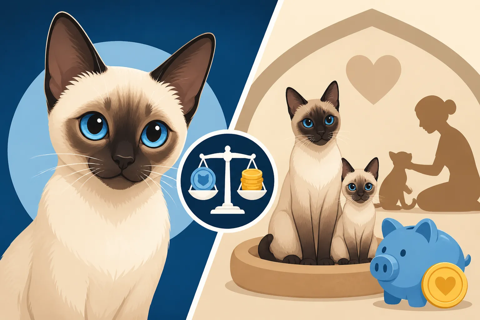 Why Applehead Siamese Cat Breeders Charge Less