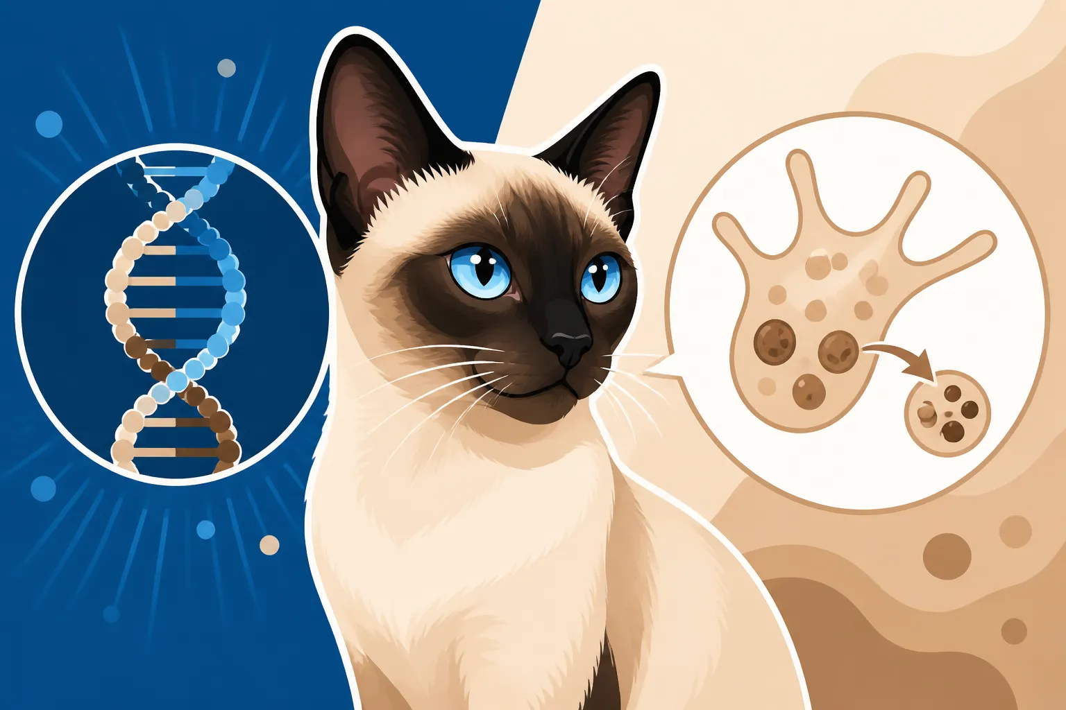Which Tyrosinase Mutation a Siamese Cat Carries