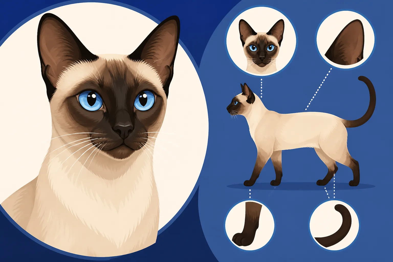 What a Siamese Cat Looks Like by the Standard