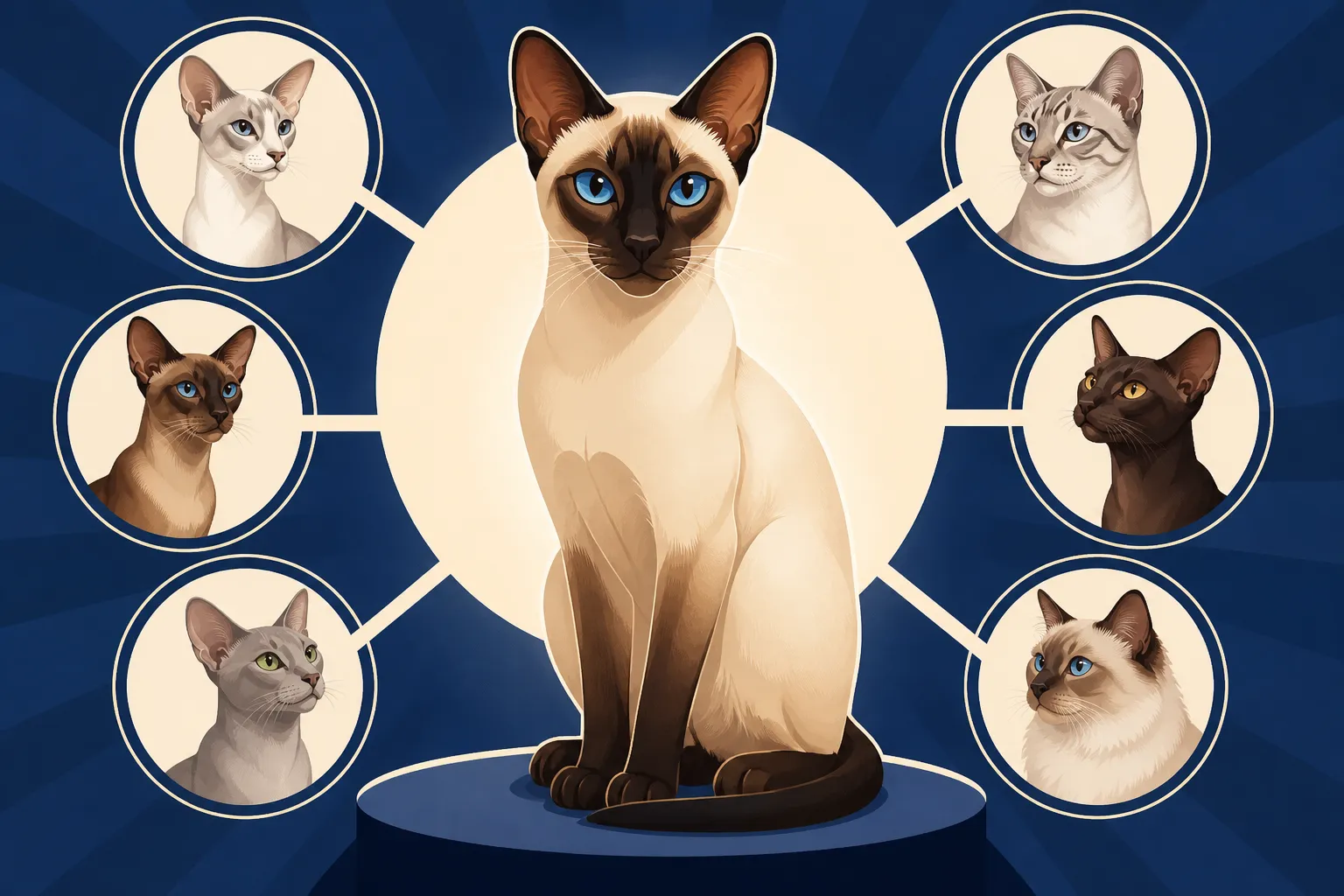 The Breeds a Siamese Cat Founded