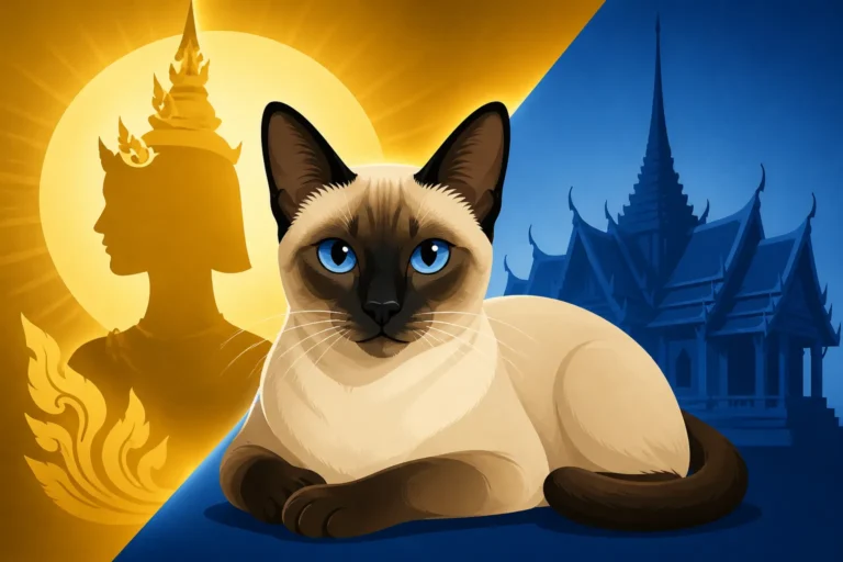 What the Wichianmat Behind the Siamese Cat Is