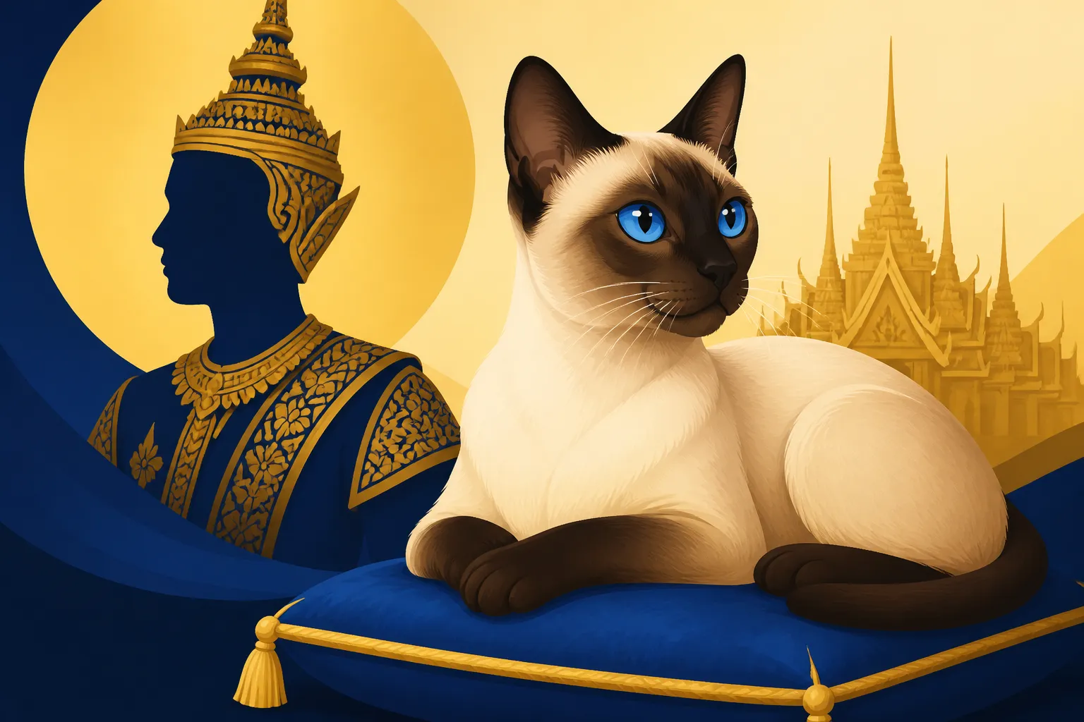 Whether Only Royalty Kept the Siamese Cat