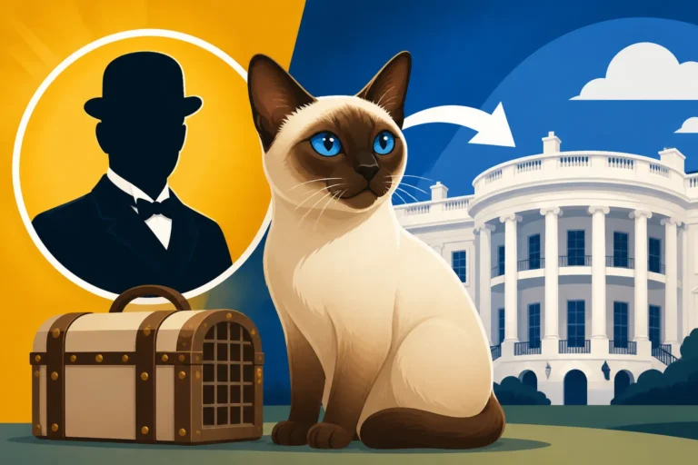 Who Sent Siam the Siamese Cat to the Hayes White House