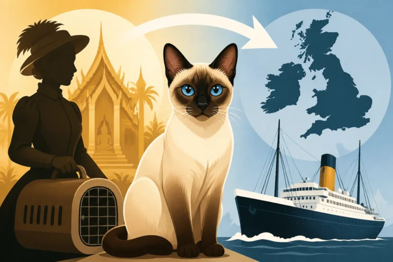 Who Brought the First Siamese Cat to Britain