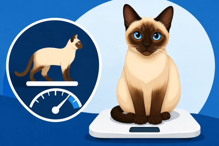 What a Siamese Cat Weighs