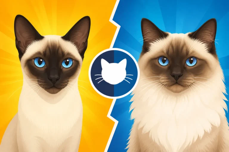 How a Siamese Cat Differs From a Balinese