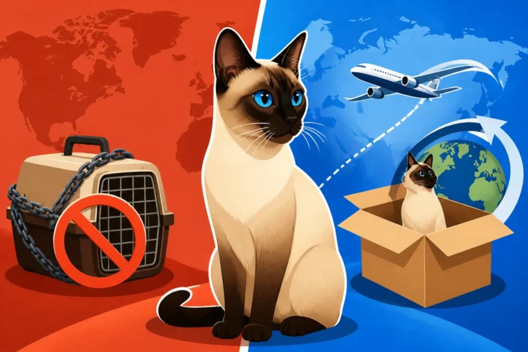 Whether the Siamese Cat Was Ever Exported Freely