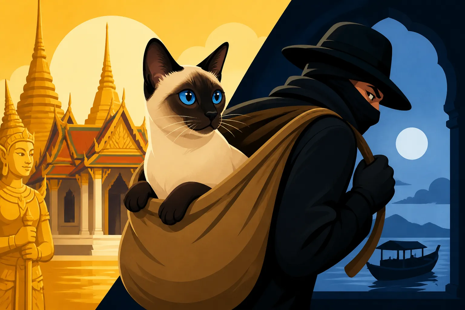 Whether Siamese Cats Were Smuggled Out of Siam