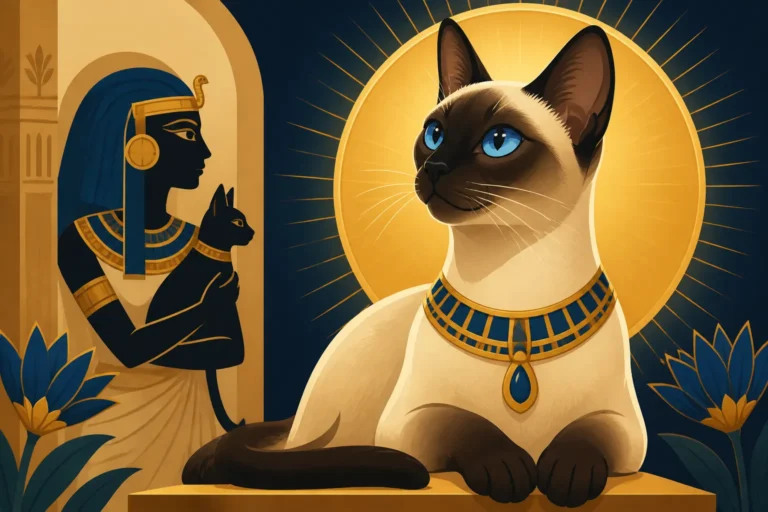 Whether Siamese Cats Were Once Sacred