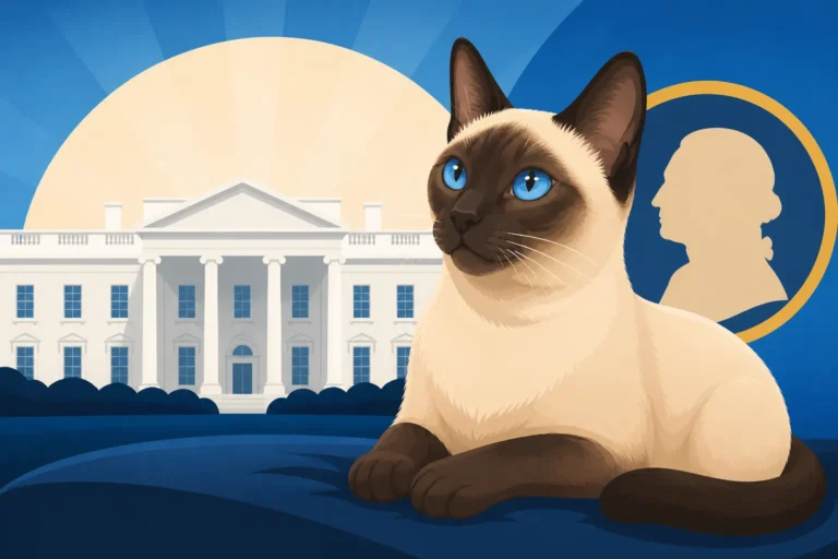 How Long Siam the Siamese Cat Lived at the White House
