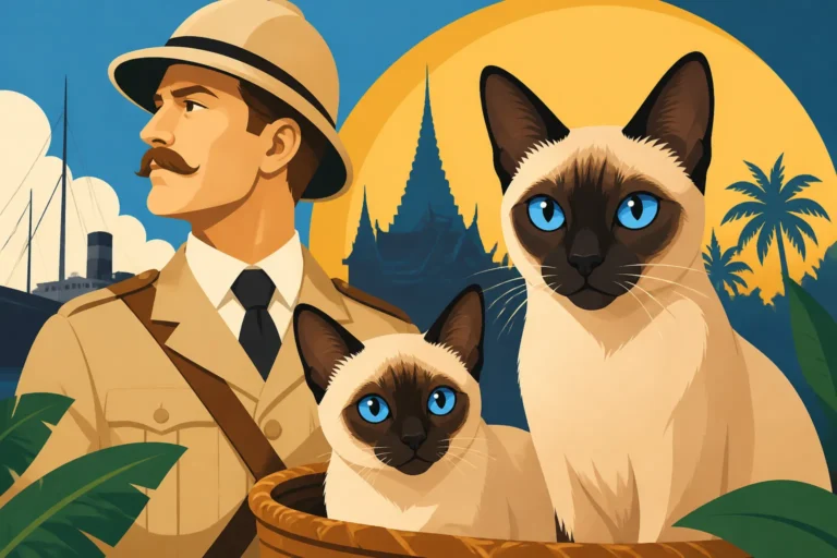 Which British Official Brought the First Siamese Cats Home
