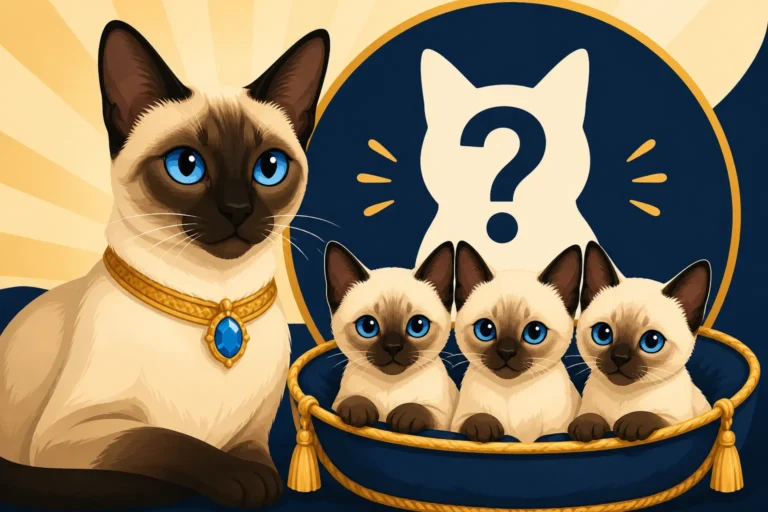 What the First British Siamese Cat Kittens Were Named
