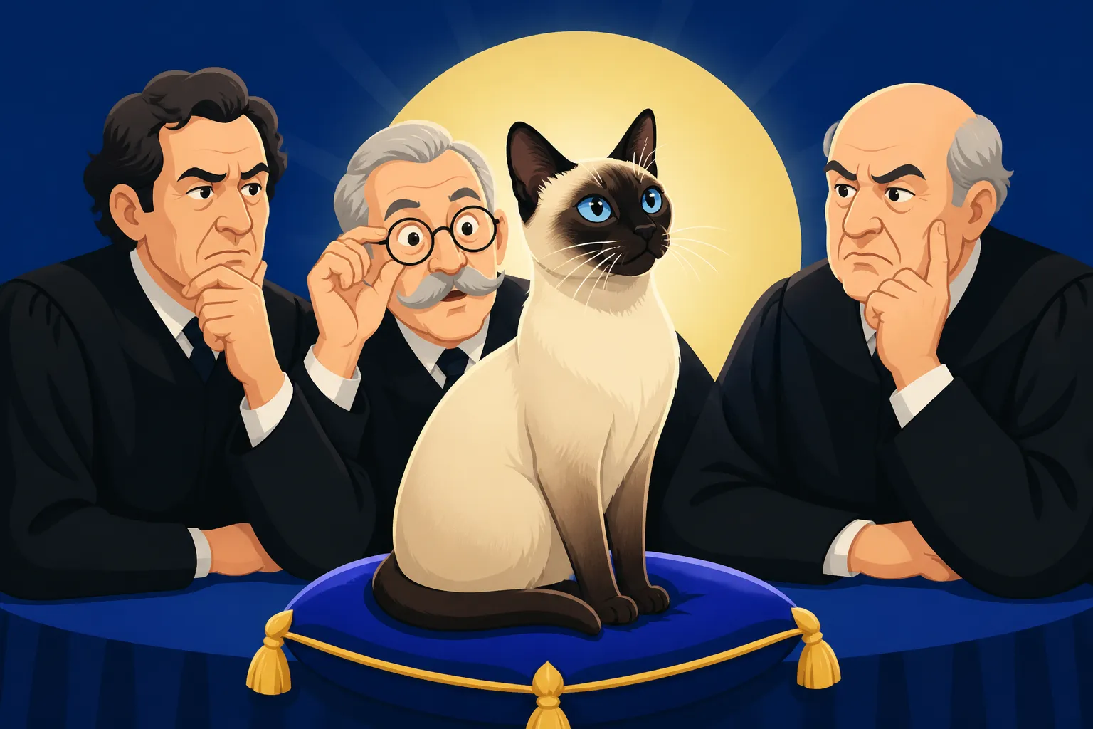 What Judges Thought of the First Siamese Cats