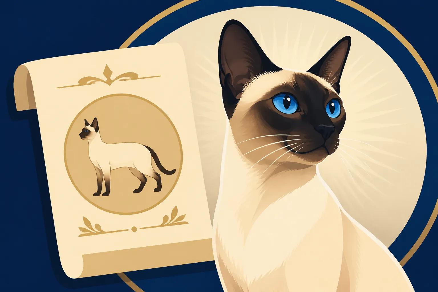 What the First Siamese Cat Standard Said