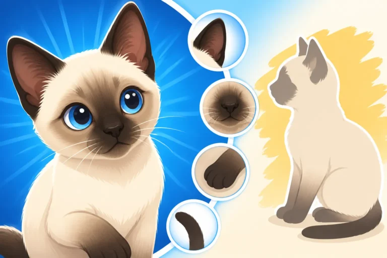 Which Point Color Shows Up First on a Siamese Cat