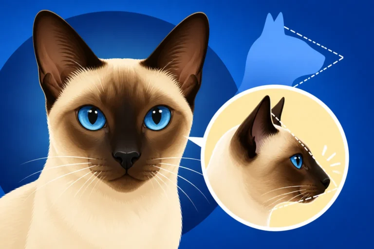 What a Wedge Headed Siamese Cat Is