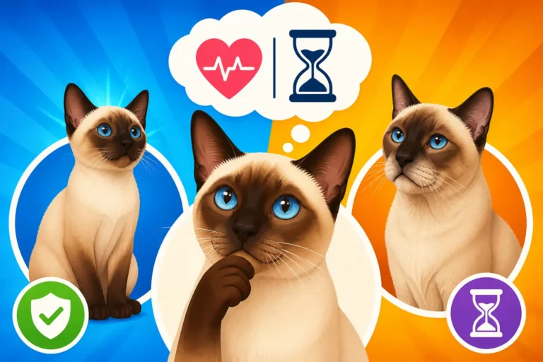 Whether the Applehead Siamese Cat Lives Longer
