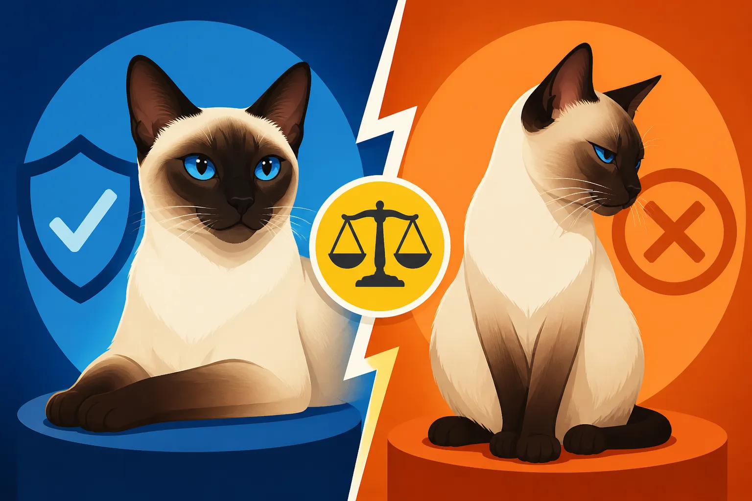 What the Thai Standard Asks That the Siamese Cat's Does Not