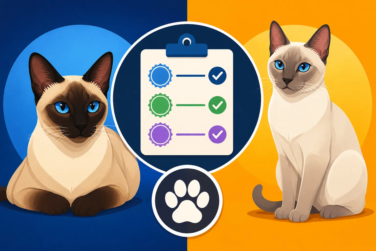 Which Registries Recognize the Thai Separately From the Siamese Cat