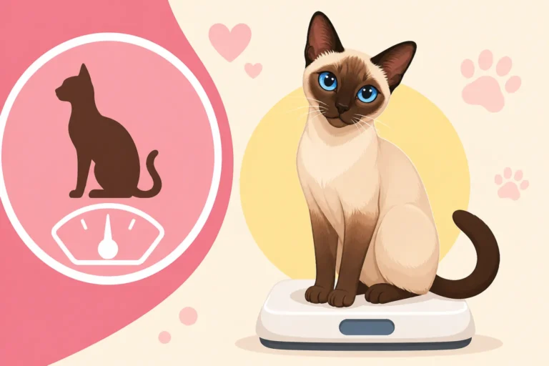 How Much a Female Siamese Cat Weighs