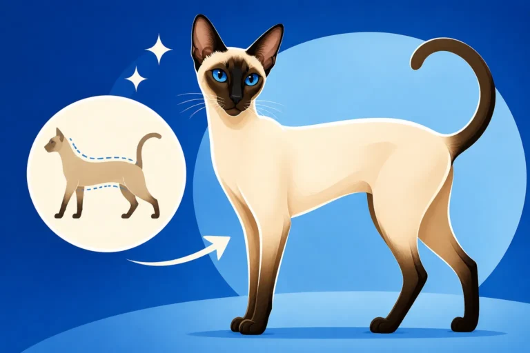 Why a Siamese Cat Looks So Slender