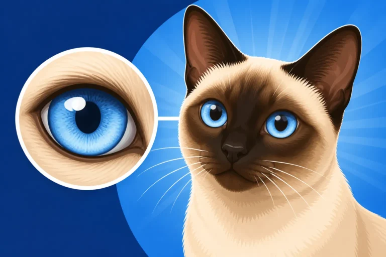 Why a Siamese Cat's Eye Color Is Always Blue