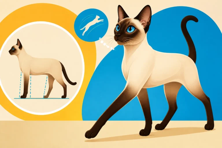 Why a Siamese Cat's Legs Are Long