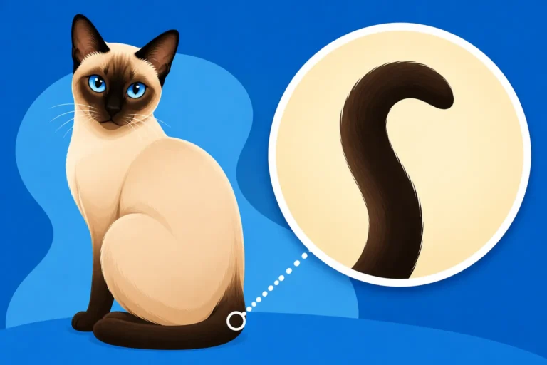 What a Siamese Cat's Tail Should Look Like