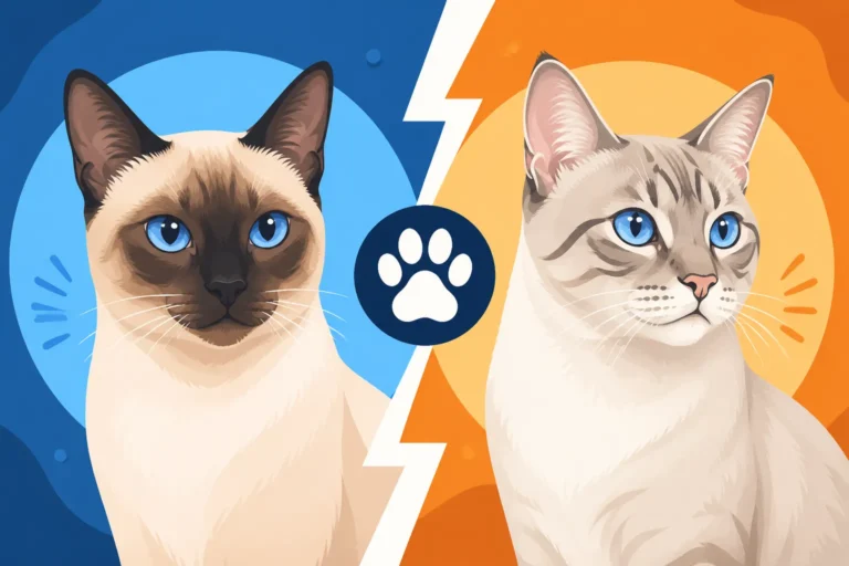 Whether a Lynx Point Is a Siamese Cat or a Colorpoint Shorthair