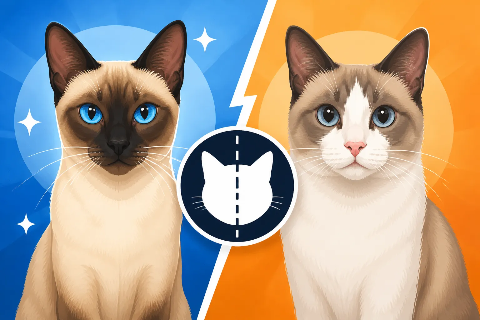 How to Tell a Siamese Cat From a Mixed Breed
