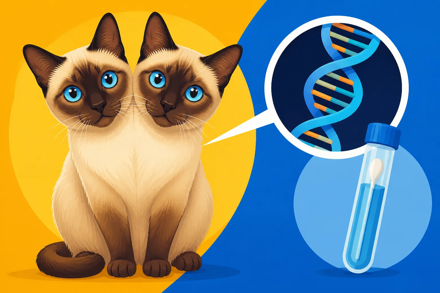 Whether a DNA Test Confirms a Siamese Cat