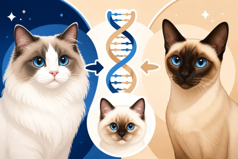 Whether a Ragdoll Carries Siamese Cat Genes