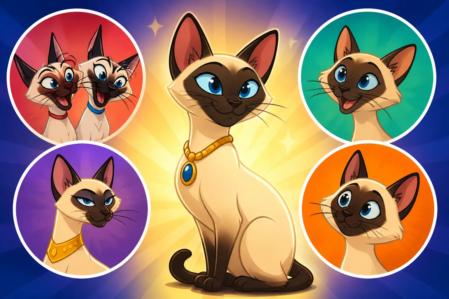 Which Cartoon Siamese Cats People Remember