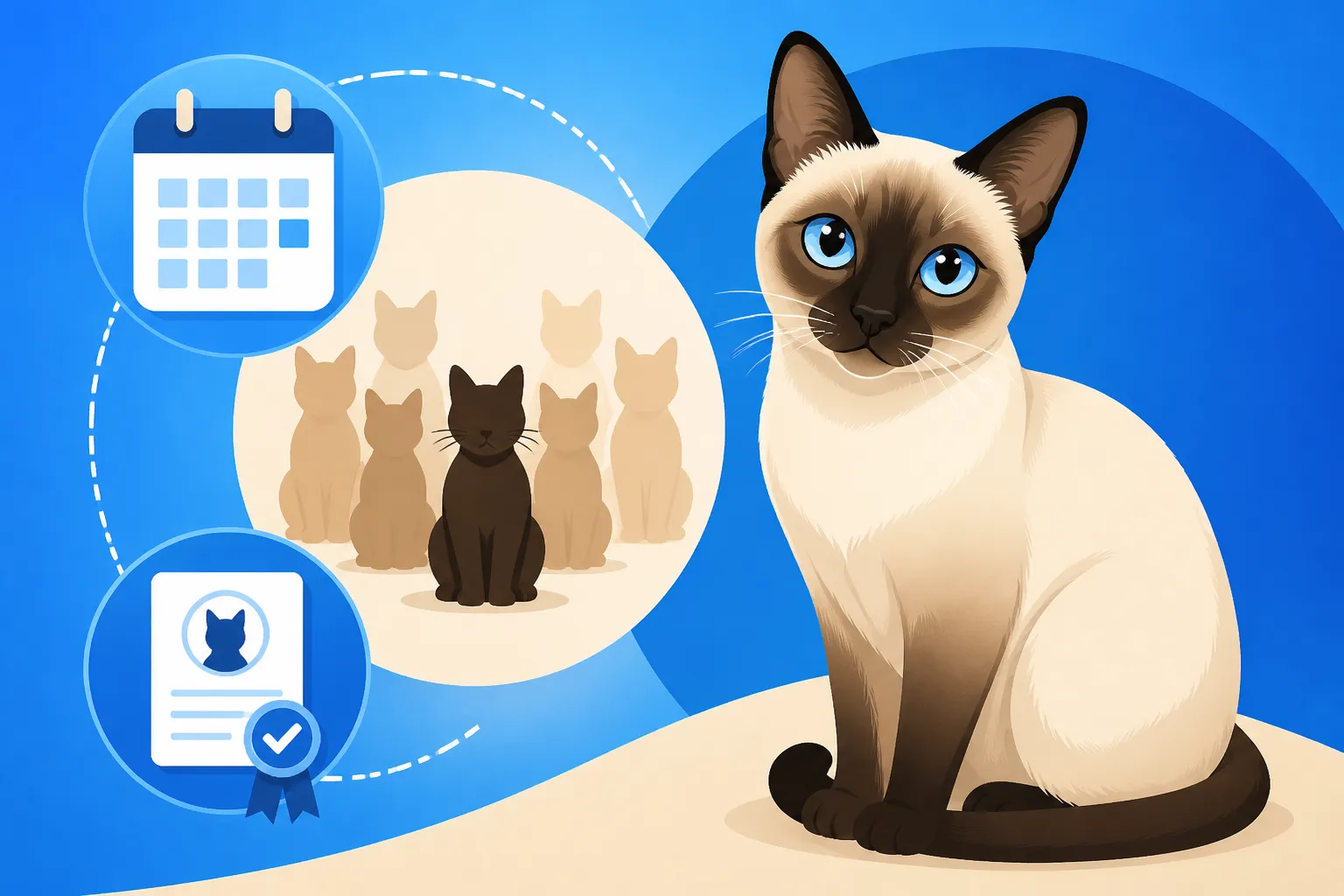 How Many Siamese Cats Are Registered a Year